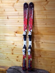 LYŽE NORDICA HOTROD JR 140CM + LYŽIARKY NORDICA GPX TEAM 25MP